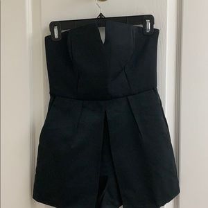 Topshop Black Mini Romper